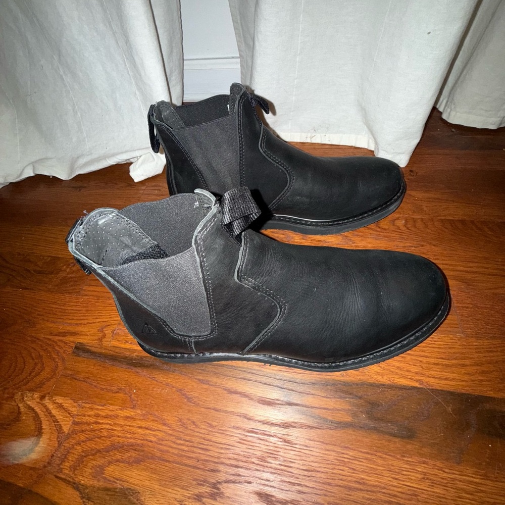 New Hawx Black Men's Ankle Boots. Size 12